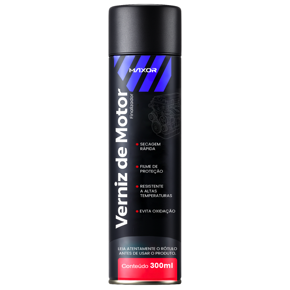 Verniz Para Motor Aerossol 300ml Carro E Moto